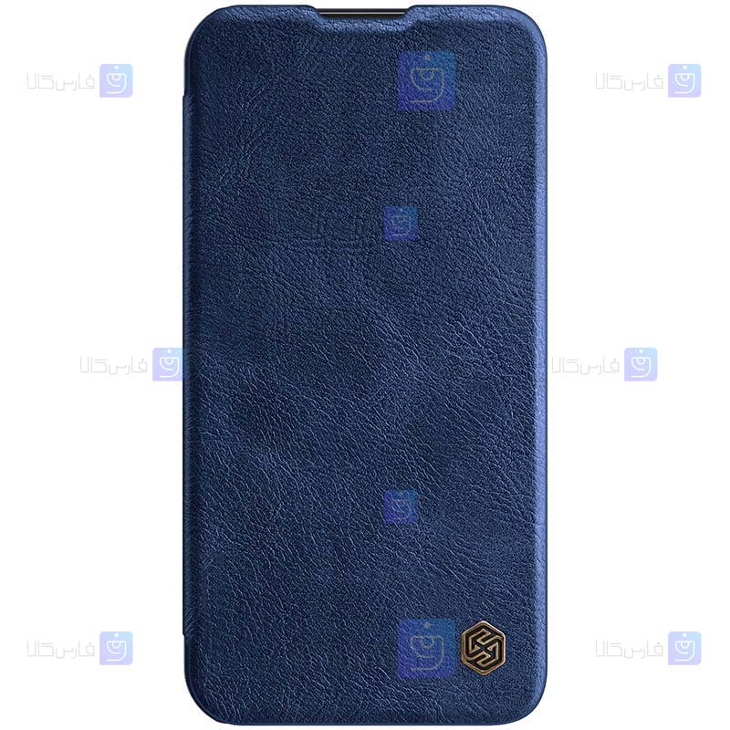 کیف چرمی نیلکین Apple iPhone 14 Pro Max مدل Qin Pro