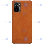 کیف چرمی نیلکین Xiaomi Poco M5s مدل Qin