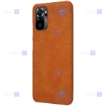 کیف چرمی نیلکین Xiaomi Poco M5s مدل Qin