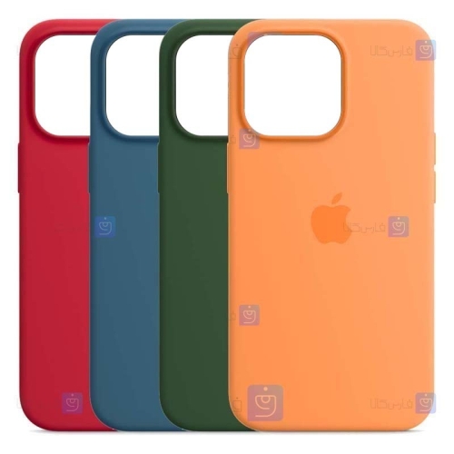 قاب سیلیکونی اصلی Apple iPhone 14 با قابلیت مگ سیف