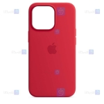 قاب سیلیکونی اصلی Apple iPhone 14 با قابلیت مگ سیف