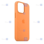 قاب سیلیکونی اصلی Apple iPhone 14 با قابلیت مگ سیف
