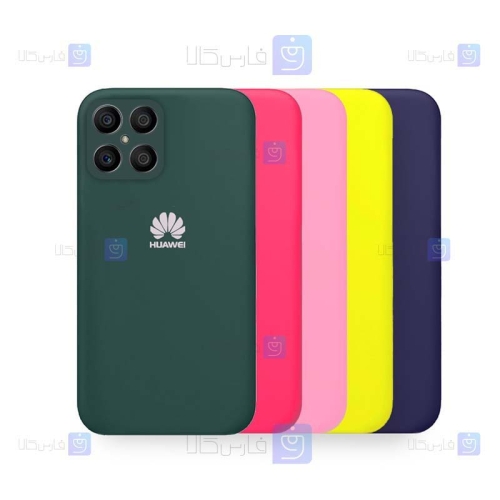 قاب گوشی Honor X8 مدل سیلیکونی محافظ لنز دار
