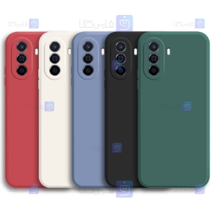 قاب سیلیکونی Huawei Nova Y70 Plus مدل محافظ لنز دار