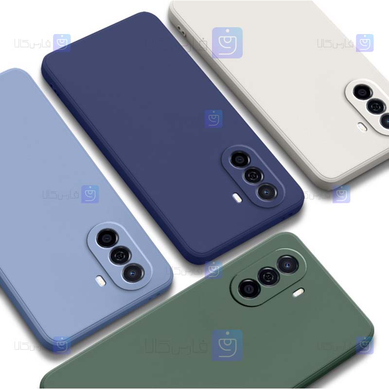 قاب سیلیکونی Huawei Nova Y70 Plus مدل محافظ لنز دار
