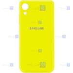 قاب گوشی Samsung Galaxy A03 Core مدل سیلیکونی محافظ لنز دار