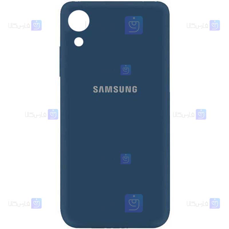 قاب گوشی Samsung Galaxy A03 Core مدل سیلیکونی محافظ لنز دار