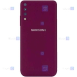 قاب گوشی Samsung Galaxy A7 2018 مدل سیلیکونی محافظ لنز دار