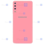 قاب گوشی Samsung Galaxy A7 2018 مدل سیلیکونی محافظ لنز دار