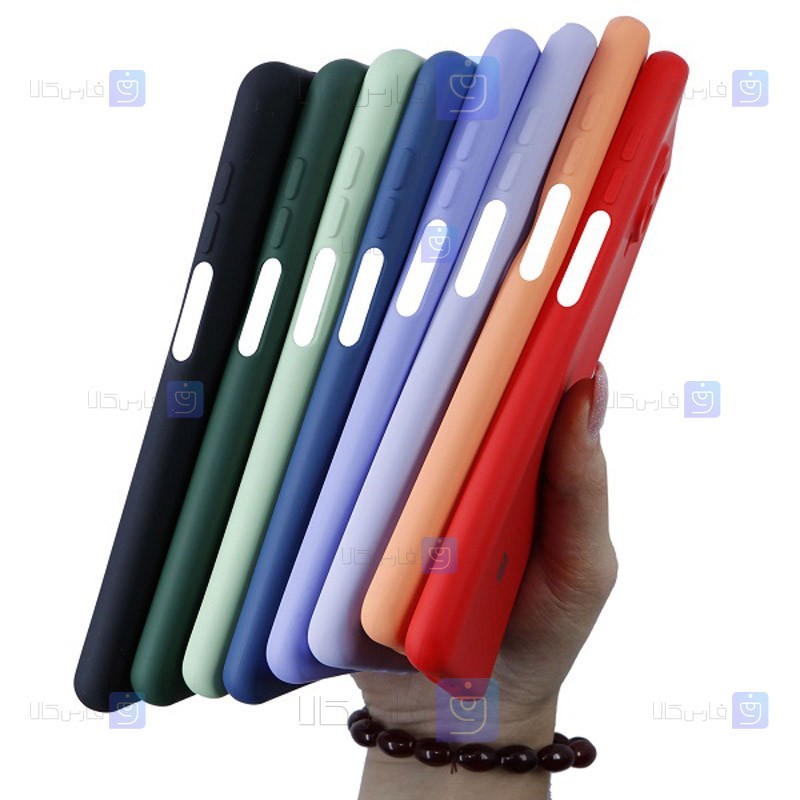 قاب گوشی Xiaomi Poco M5s مدل سیلیکونی محافظ لنز دار