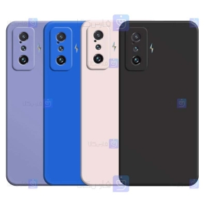 قاب گوشی Xiaomi Redmi K50 Gaming مدل سیلیکونی محافظ لنز دار