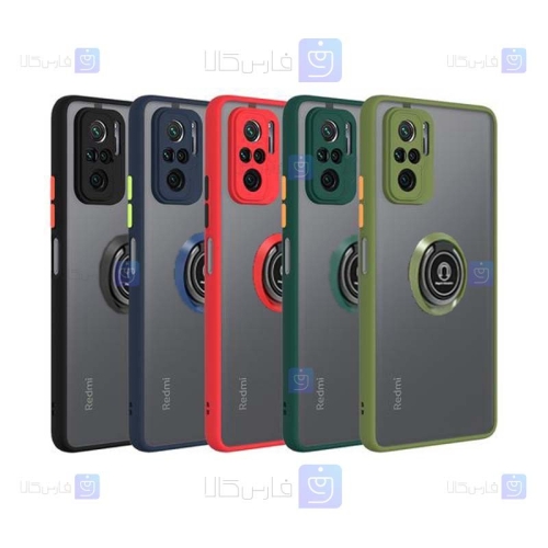 قاب پشت مات Xiaomi Poco M5s مدل انگشتی