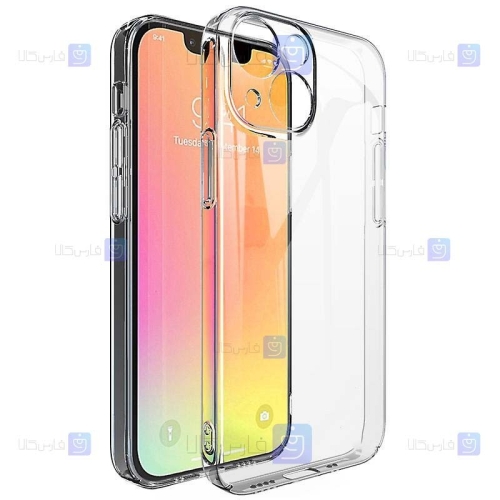 قاب گوشی Apple iPhone 14 مدل پشت کریستالی محافظ لنزدار