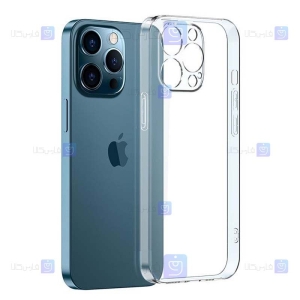 قاب گوشی Apple iPhone 14 Pro Max مدل پشت کریستالی محافظ لنزدار