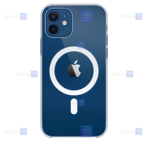 قاب پشت کریستالی Apple iPhone 12 مدل مگ سیف دار