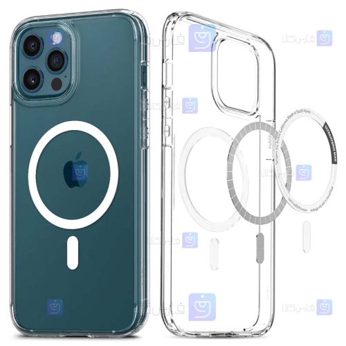قاب پشت کریستالی Apple iPhone 12 Pro Max مدل مگ سیف دار
