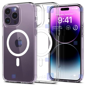 قاب پشت کریستالی Apple iPhone 14 Pro Max مدل مگ سیف دار