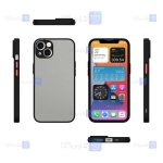 کاور پشت مات Apple iPhone 14 مدل محافظ لنزدار