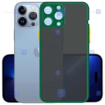 کاور پشت مات Apple iPhone 14 Pro مدل محافظ لنزدار