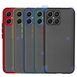 قاب پشت مات Honor X8 مدل محافظ لنزدار