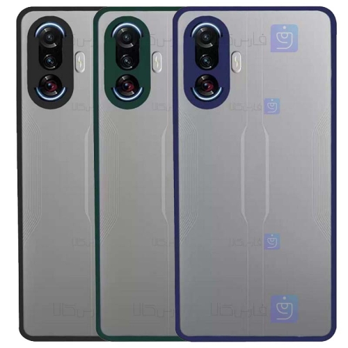 قاب پشت مات Xiaomi Redmi K40 Gaming مدل محافظ لنزدار