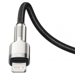 کابل لایتنینگ به تایپ سی فست شارژ بیسوس Baseus Cafule Metal Type-C to Lightning PD Cable 20W 1m