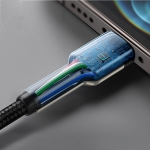 کابل لایتنینگ به تایپ سی فست شارژ بیسوس Baseus Cafule Metal Type-C to Lightning PD Cable 20W 1m