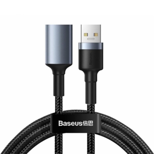 کابل افزایش طول یو اس بی بیسوس Baseus Cafule USB 3.0 Male to Female Cable 1m