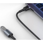 کابل افزایش طول یو اس بی بیسوس Baseus Cafule USB 3.0 Male to Female Cable 1m