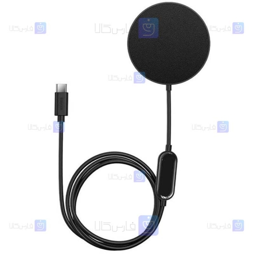 شارژر وایرلس آیفون بیسوس مدل Simple Mini 2 CCJJ010001