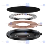 شارژر وایرلس آیفون بیسوس مدل Simple Mini 2 CCJJ010001