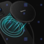 شارژر وایرلس آیفون بیسوس مدل Simple Mini 2 CCJJ010001