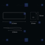 اسپیکر بلوتوث بیسوس مدل V1 Wireless Speaker WSVY000001