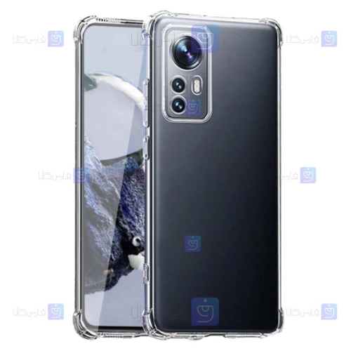 قاب ژله ای Xiaomi 12T مدل کپسولی محافظ لنز دار