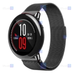 بند فلزی ساعت هوشمند Amazfit Pace مدل Milanese