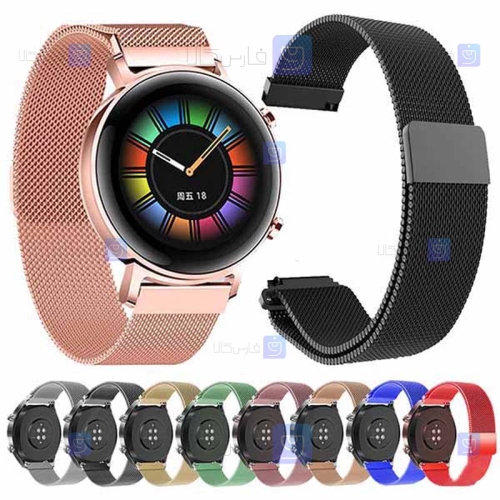 بند فلزی ساعت هوشمند Huawei Watch GT 2 42mm مدل Milanese