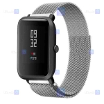 بند فلزی ساعت هوشمند Xiaomi Amazfit Bip مدل Milanese