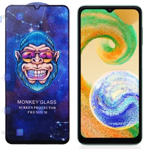 گلس فول گوشی Samsung Galaxy A04s مدل Monkey Premium
