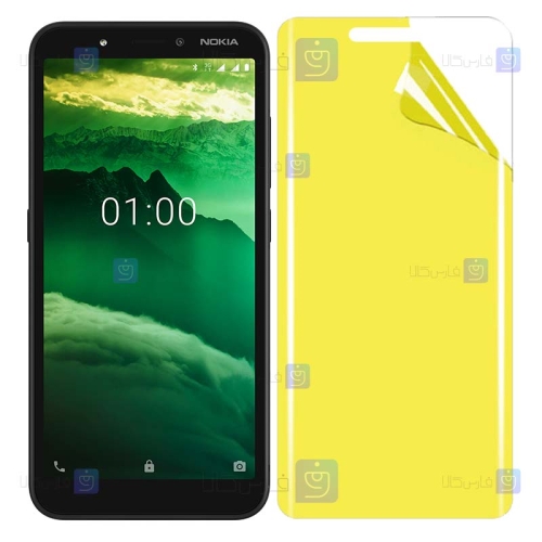 محافظ صفحه گوشی Nokia C1 مدل نانو تمام صفحه