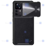 قاب نیلکین Xiaomi 12T مدل CamShield Leather