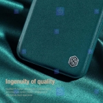 کیف چرمی پارچه ای نیلکین Apple iPhone 14 مدل Qin Pro Plain Leather Cloth case