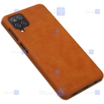 کیف چرمی نیلکین Samsung Galaxy A12 Nacho مدل Qin