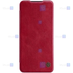 کیف چرمی نیلکین Samsung Galaxy A12 Nacho مدل Qin