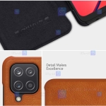 کیف چرمی نیلکین Samsung Galaxy M12 مدل Qin