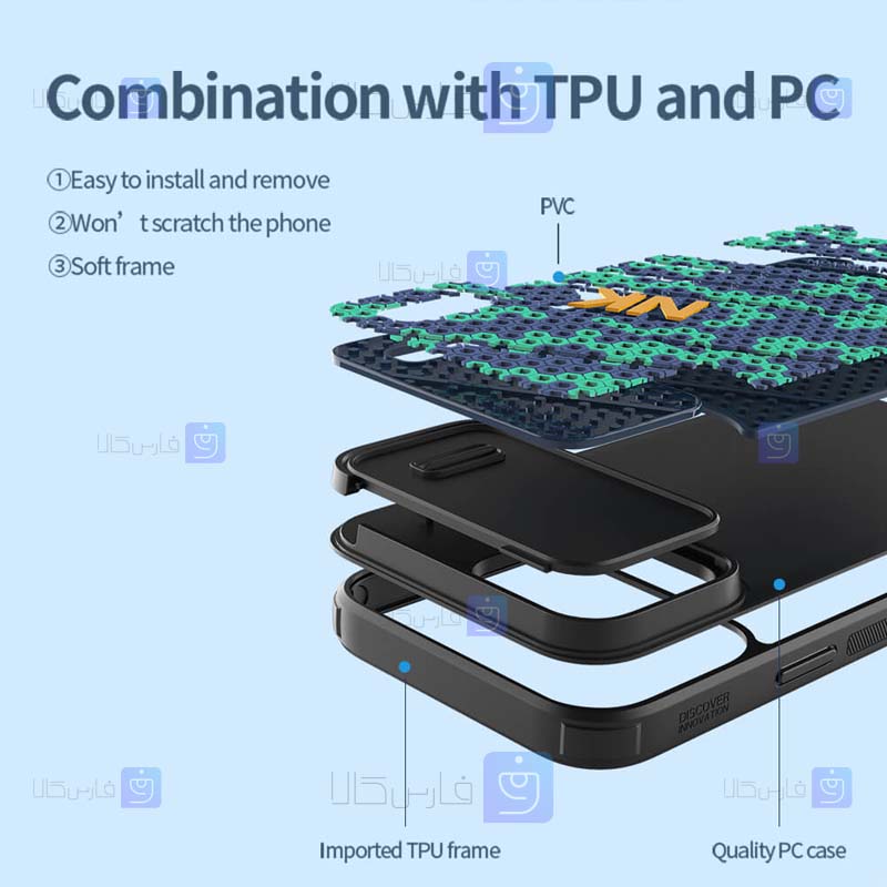 قاب فانتزی نیلکین Xiaomi 12T Pro مدل Striker S sport
