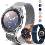 بند فلزی ساعت هوشمند Samsung Galaxy Watch 3 41mm مدل Milanese