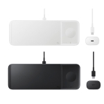 شارژر وایرلس سه‌کاره سامسونگ Samsung Wireless Charger Trio EP-P6300TBEGWW