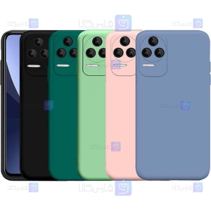 قاب سیلیکونی Xiaomi Poco F4 5G مدل محافظ لنز دار