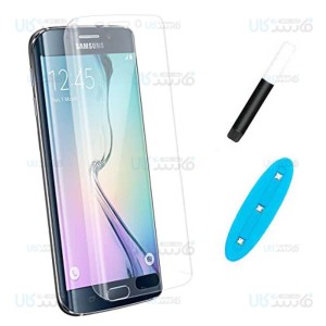 محافظ صفحه یو وی Samsung Galaxy S6 edge Plus مدل شفاف