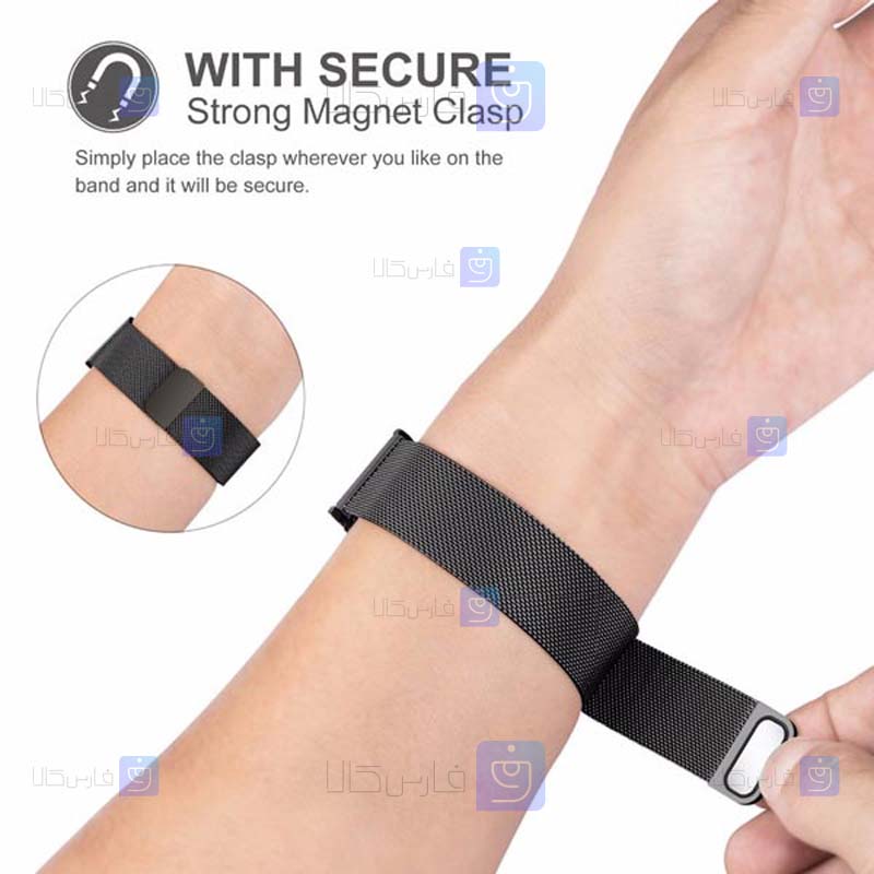 بند فلزی ساعت هوشمند Xiaomi Amazfit GTS مدل Milanese